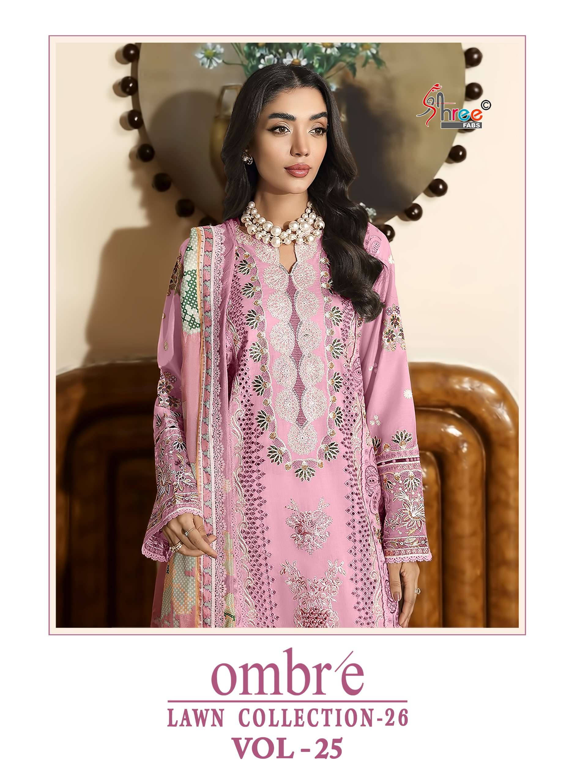 OMBRE LAWN COLLECTION VOL - 25 BY SHREE FABS